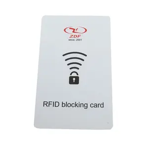 RFID Kart Güvenlik Koruyucu RFID Engelleme Kartı/anti kayma logo özelleştirilmiş