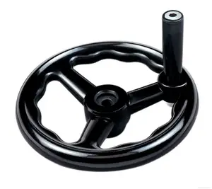 Hot sales black plastic handwheel