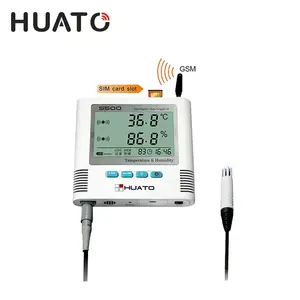 Industrielles digitales Thermometer Interner externer Sensor Temperatur datenlogger