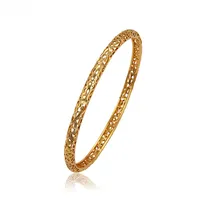 52389 xuping mücevher yüksek kalite 24 k altın kaplama güzel desenler fantezi bilezik bileklik kadınlar için