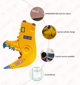 CE Certificated JIANGTU Good Quality High Efficient Concrete Crusher pulverizer and hydraulic shears