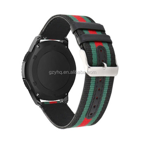 <span class=keywords><strong>Bracelet</strong></span> de rechange pour <span class=keywords><strong>montre</strong></span> Galaxy, 22 mm, style nylon, cuir, <span class=keywords><strong>sport</strong></span>, pour <span class=keywords><strong>Samsung</strong></span> <span class=keywords><strong>Gear</strong></span> S3 - Product Image 3