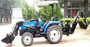 China tz03d 20hp sale mini farm tractor with front end loader for tz black red blue green farm tractor ce wheel tractor