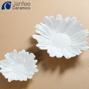 Ceramic <strong>Ring</strong> Tray Jewelry Holder Leaf Shape Decorations <strong>Plate</strong> - Product Image 4