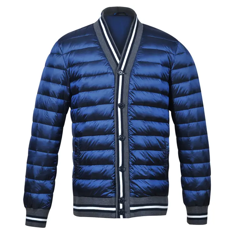 2023 New Arrival Fashion Navy Warm Mens Duck Down Jackets Winter Warm Keeper Jacketss For Men