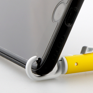 Penna della novità di modo mini anello <span class=keywords><strong>portachiavi</strong></span> penna a sfera con moschettone e del basamento del telefono per la struttura hotel penna a sfera con logo stampato - Product Image 2
