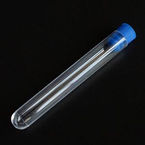 Özel kalite temizle renkli kapaklı yuvarlak alt plastik <span class=keywords><strong>test</strong></span> tüpü - Product Image 5