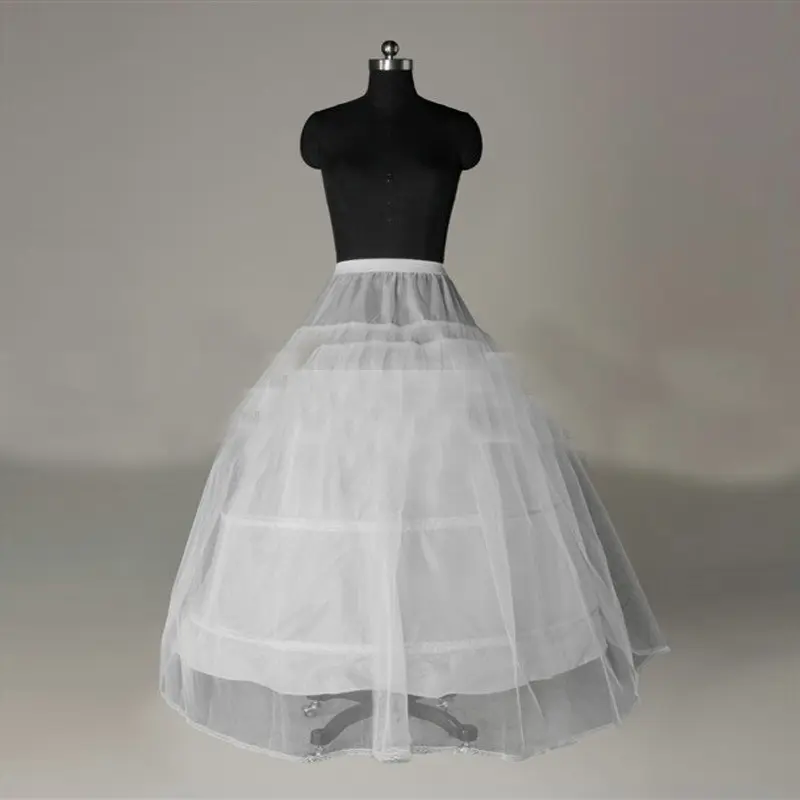 Горячая распродажа высокое качество нижнее белье пышные 3 обруч 1 слой тюля подъюбник для бального платья свадебное платье MPB5