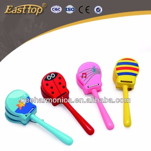 Venta caliente easttop Juguete musical Maracas de madera - Product Image 2