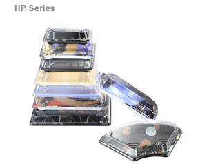 <strong>Disposable</strong> Plastic Sushi Food Rolls Packaging Tray <strong>Platter</strong> - Product Image 4