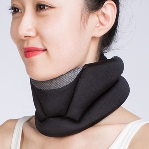 Magnet Terapi Fisik Pereda Nyeri Leher Hitam, untuk Migraines Sakit Leher Penguat Kaku Dukungan Serviks Lembut - Product Image 3