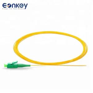Factory supply 0.9mm LC/APC fiber optic pigtail, lc fiber jumpers patch cord cable