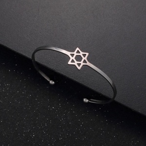 Trang Sức Đáng Yêu Ngôi Sao Của <span class=keywords><strong>David</strong></span> Đánh Bóng 18K Rose Gold Mạ Thép Không Gỉ Trang Sức Cho Phụ Nữ <span class=keywords><strong>Cuff</strong></span> Bracelet Bracelet - Product Image 6