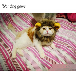 Gros <span class=keywords><strong>Chat</strong></span> Lion Panda Mickey <span class=keywords><strong>Crinière</strong></span> Perruque <span class=keywords><strong>Chat</strong></span> Costume Chapeau Cheveux <span class=keywords><strong>Chat</strong></span> Pour Animaux De Compagnie Chiot Cosplay Perruque - Product Image 5