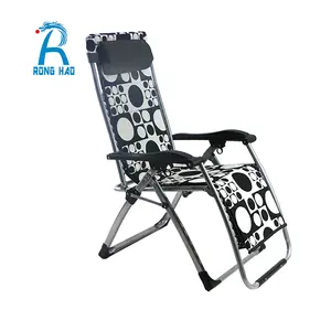 Klappbarer Strandkorb mit hoher Rückenlehne Aluminium Camping Gravity Chair