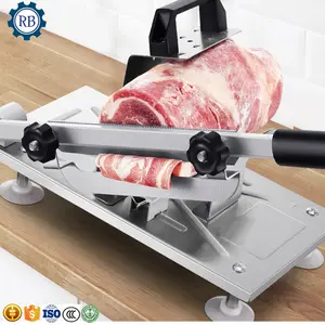 Nuovo piccolo manuale macchina di carne commerciale carne congelata affettatrice macchina con il prezzo a buon mercato