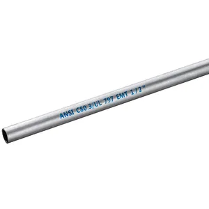 Lớp Q195-Q345 tuberia <span class=keywords><strong>EMT</strong></span> Tubo cán nóng q195 hàn ống thép <span class=keywords><strong>EMT</strong></span> ống dẫn - Product Image 1