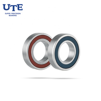 Roulement de broche CNC haute vitesse UTE 7006 P4, roulement à billes à contact angulaire de haute précision avec billes en céramique, acier