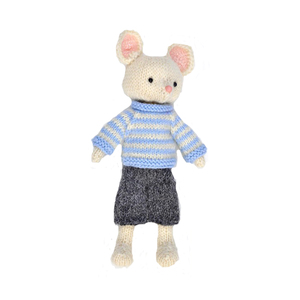 Nuovissimo Giocattolo Animale Imbottito Personalizzato all'Uncinetto a Forma di <span class=keywords><strong>Topo</strong></span> per Gatti - Product Image 1