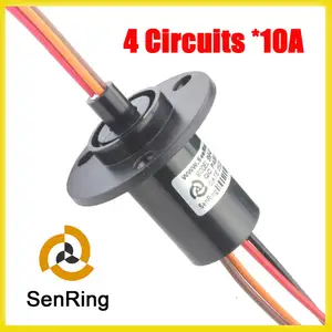 Ring Slip Generator Angin 4 Kabel 10A, untuk Turbin Angin Ringkas