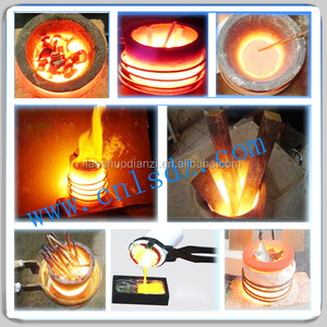 Más nuevo 16KW alta frecuencia de calentamiento por inducción pequeño <span class=keywords><strong>horno</strong></span> de fundición - Product Image 6
