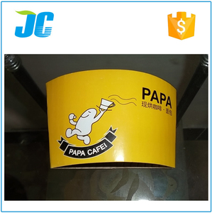 2017 personnalisé en carton café tasse manches - Product Image 5