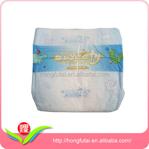 Famosa marca lovely baby pañales precio barato con lámina posterior clothlike película suave de xiamen - Product Image 1