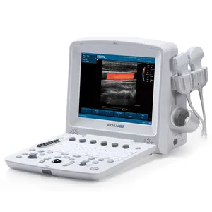 Goede prijs 12.1 "Draagbare ultrasound EDAN U50 kleur doppler echografie machine voor menselijk