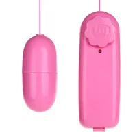 ピンク色ミニ強力振動ケゲルボール使いやすい単一周波数防水セックスボールバイブレーター