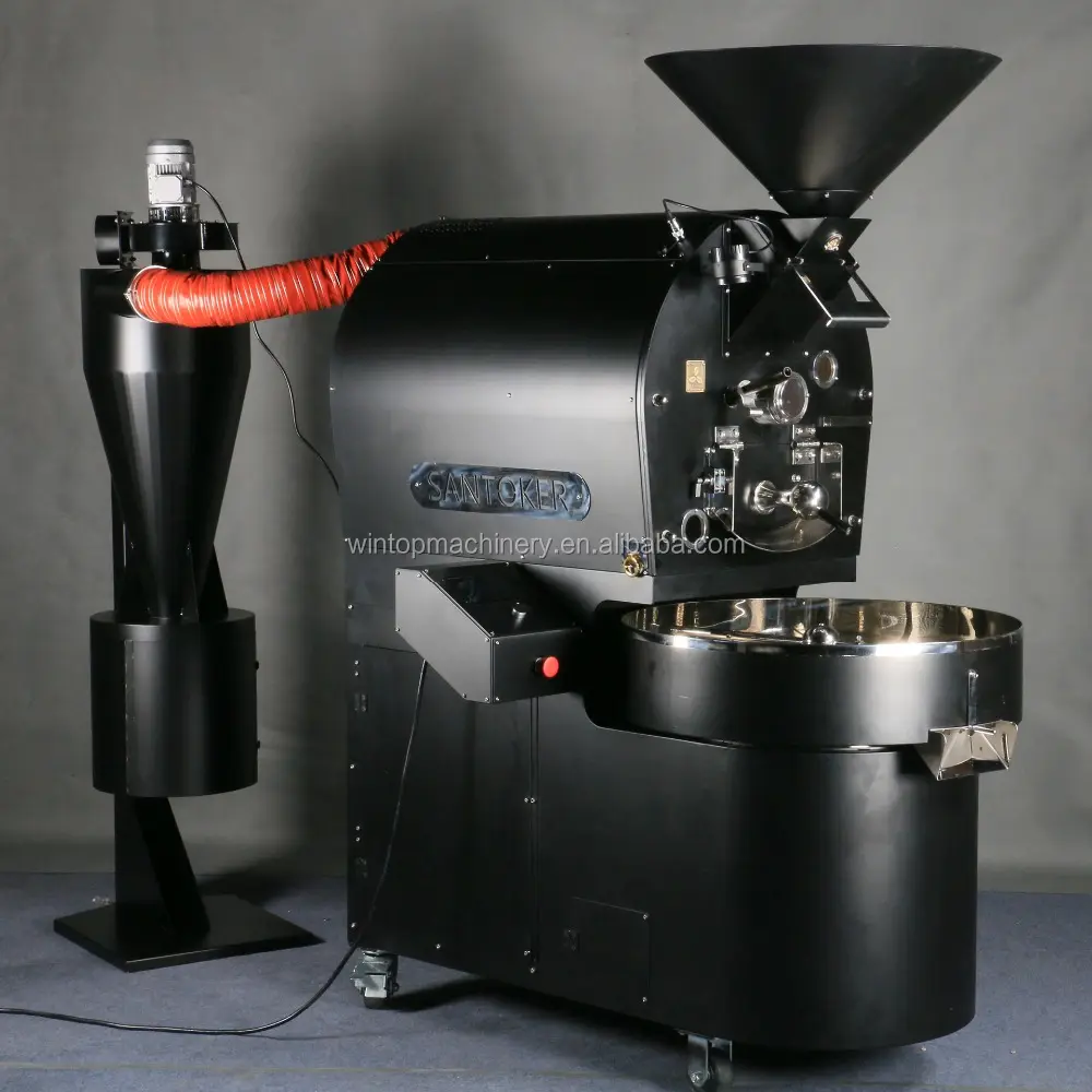 Torneira de café santoker, torneira de café automática industrial com perfil feito melhor da especialidade inteligente com 2 kg, 3 kg, 6 kg, 12 kg
