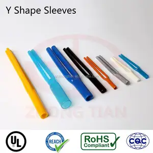 Y 모양 다채로운 PVC 절연 케이블 와이어 바지 커버