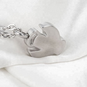 Marlary Cremazione Dei Monili 18K Oro Placcato In Acciaio Inox Elegante Angelo Urna Del Pendente Della Collana - Product Image 5