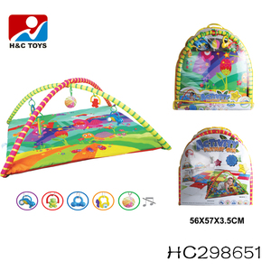 Recién Nacido suave plegable estera del juego del bebé con sonajeros HC243447 - Product Image 3