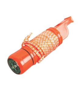 Silbato de Emergencia Multifuncional 5 en 1 al por Mayor, Silbato de Supervivencia de Plástico con Brújula, Pedernal y Cordón - Product Image 4