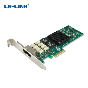LR-LINK LREC9712HT-BP PCI Express X4บายพาสการ์ด Intel I350AM2พอร์ตคู่10/100/1000Mbps อะแดปเตอร์การ์ด