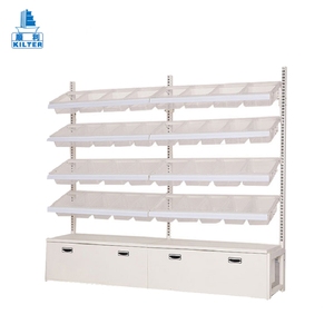 Cao Cấp Cửa Hàng Đồ Ăn Nhẹ Thực Phẩm Kẹo Hiển Thị Kệ Giá Cho Căng Tin - Product Image 2