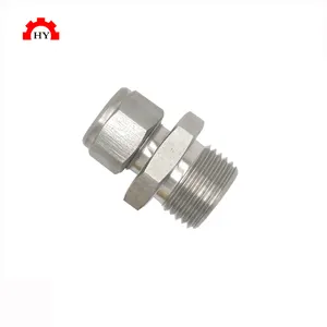 Fashion hydraulic tees tube compression fittings pipe ferrule fitting