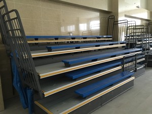 Venus telescopica gradinate senza schienale basket bleacher portatile tribuna retrattile bleacher per sport indoor - Product Image 5
