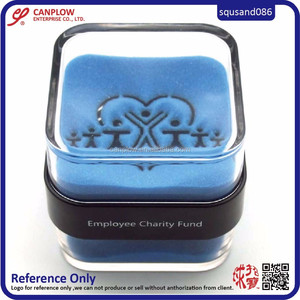 นาฬิกาทรายนาฬิกาทรายน้ำหนักกระดาษรูปทรงลูกโลกแก้วสีสันสดใสไม่เหมือนใคร - Product Image 4