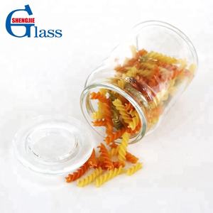 Barattolo in <span class=keywords><strong>Vetro</strong></span> Rotondo per Alimenti con Coperchio in <span class=keywords><strong>Vetro</strong></span> e Chiusura <span class=keywords><strong>Sottovuoto</strong></span> - Product Image 4