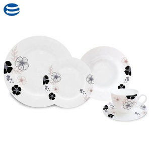 30pcs European Style Porcelain <strong>Dinnerware</strong> <strong>Set</strong> <strong>6</strong> Porcelain Tableware Plant Minimalist Hotel/Home <strong>Dinnerware</strong> <strong>Sets</strong> Food Contact - Product Image 4