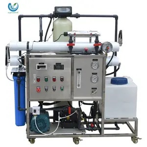 5tpd Zeewater Ro Ontzilting Plant Voor Zout Draagbare Drinkwater Filter Machine Unit Cleaning System Desalinator Apparatuur