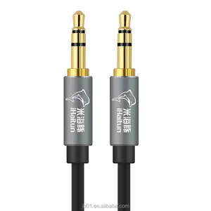 Millionwell 2016 nuevo diseño de cable de audio estéreo de 3.5mm enchufe para coche samrtphone