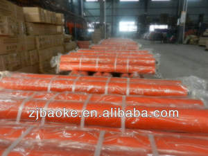 BAOKE中国工場新重力コンベアローラーリターンテーパー自立アイドラーゴムベルト付き炭素鋼耐熱性 - Product Image 5