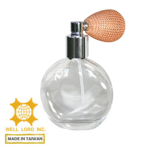Flacon pulvérisateur vide en verre de haute qualité pour cosmétiques, avec bouchon à vis et impression sérigraphiée - Product Image 3