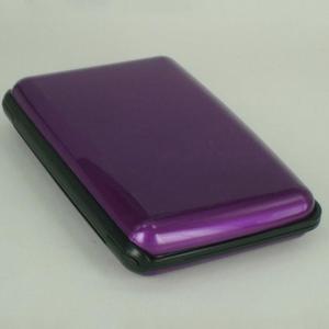NEW Fashion Aluminum Surface Card Box <strong>Waterproof</strong> <strong>Wallet</strong> with ID Bank Bus Credit Card Holder - Product Image 5
