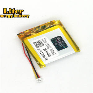 Connector 1,25-<span class=keywords><strong>3</strong></span> p <span class=keywords><strong>3</strong></span>,7 V 504040 1200 mAh rechargeable LiPo battery solar Li ion polymer lithium battery with PCM - Product Image 1