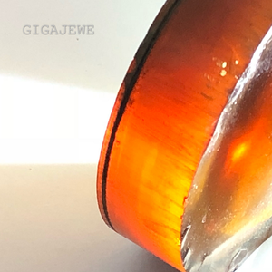 GIGAJEWE Moissanite Synthétique Brute, Cristal de SiC, Lingot Doré, Matière Première Gemme, Diamant Brut pour la Fabrication de Bijoux - Product Image 6
