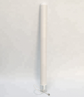 Antena Inalámbrica Omnidireccional para Exteriores YC YCF-0675-8 de 8 dBi, Fibra de Vidrio, GSM 3G CDMA WLAN WiFi 4G LTE, 806-2700MHz, 1.8 VSWR