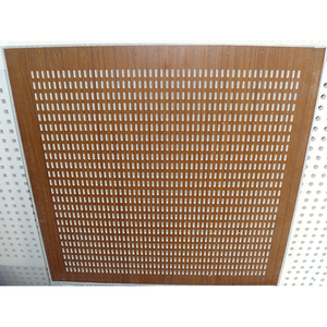 Tablero de yeso perforado acústico, Material de decoración <span class=keywords><strong>Draywall</strong></span>, aprobado por CE & ISO - Product Image 2